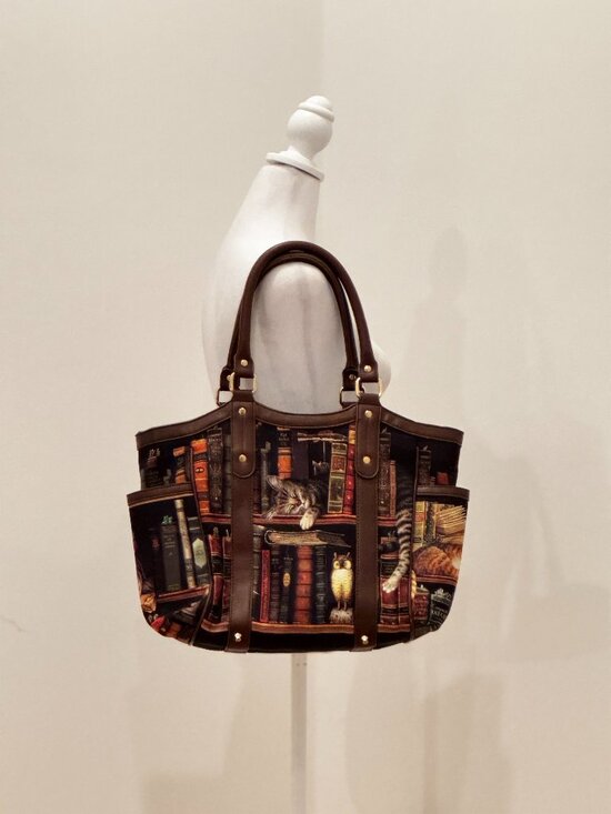 The Bradford Exchange Handbags - The Bradford Exchange Charles Wysocki Classic Cat Tails Tote Bag EUC